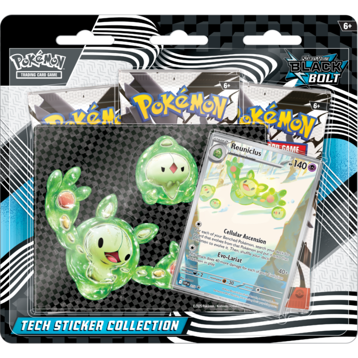 Pokémon TCG: Black Bolt - Tech Sticker - Reuniclus