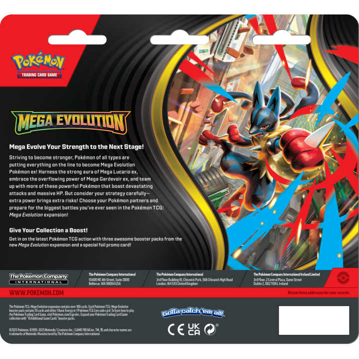 Pokémon TCG: Mega Evolution - 3-Pack - Psyduck