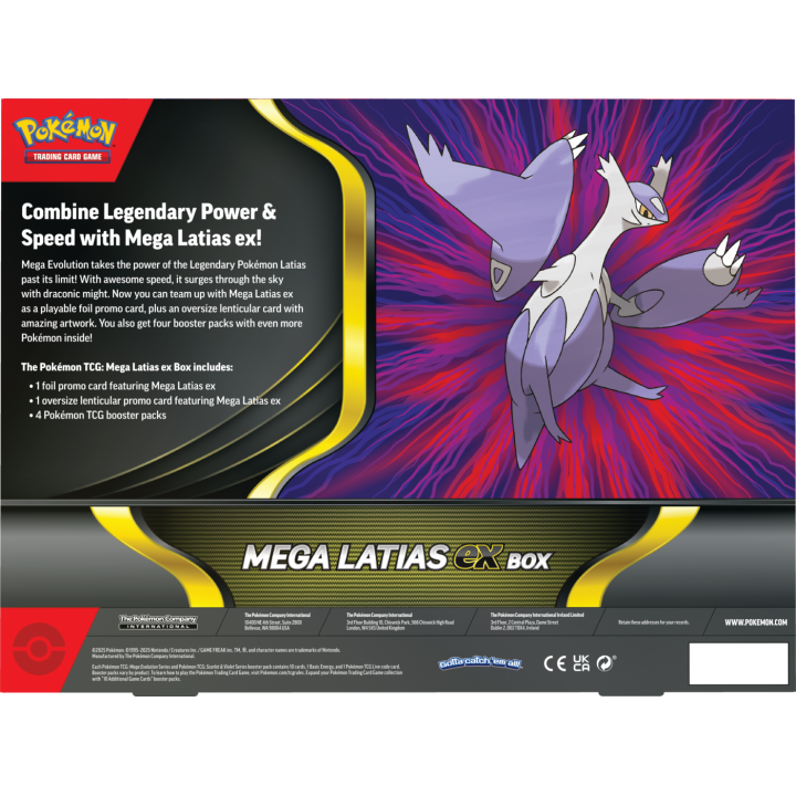 Pokémon TCG: Mega Latias ex Box