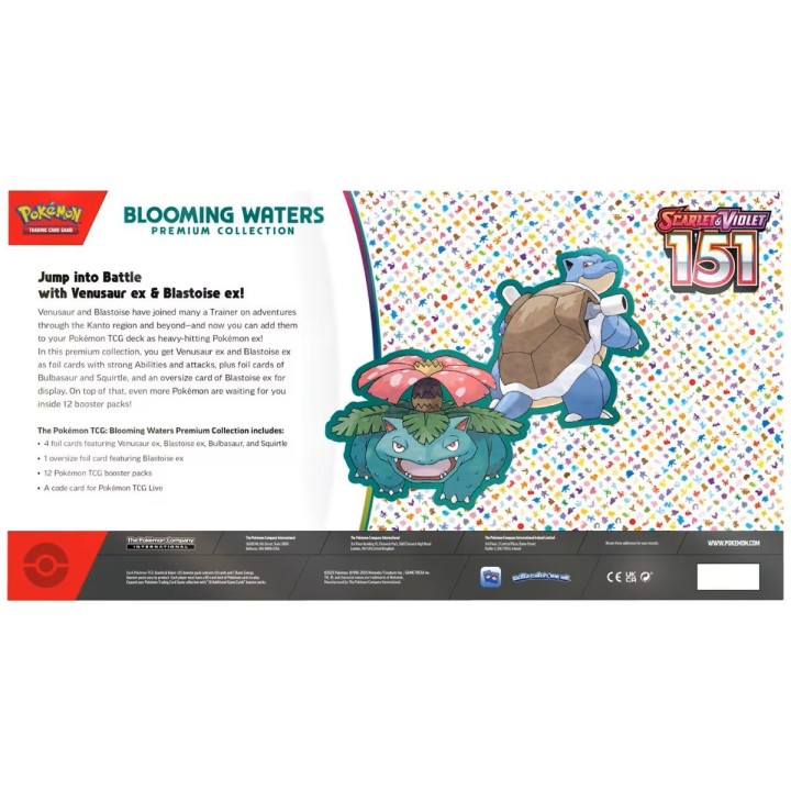 Pokemon TCG: Scarlet & Violet 151 - Blooming Waters Premium Collection
