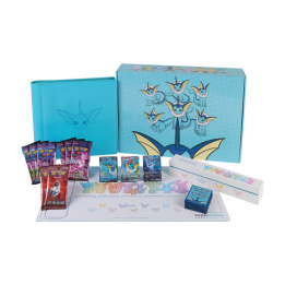 Pokemon TCG: Eevee Evolution Advanced Gift Box - Vaporeon - CHINA - produkt kolekcjonerski