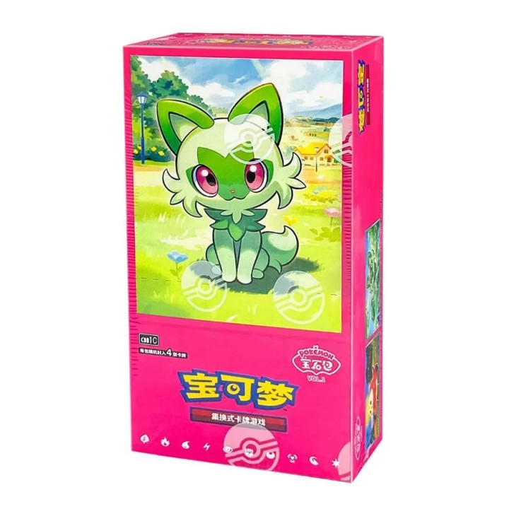 Pokemon TCG: Gem Pack Vol. 1 - Booster Box - CHINA - produkt kolekcjonerski
