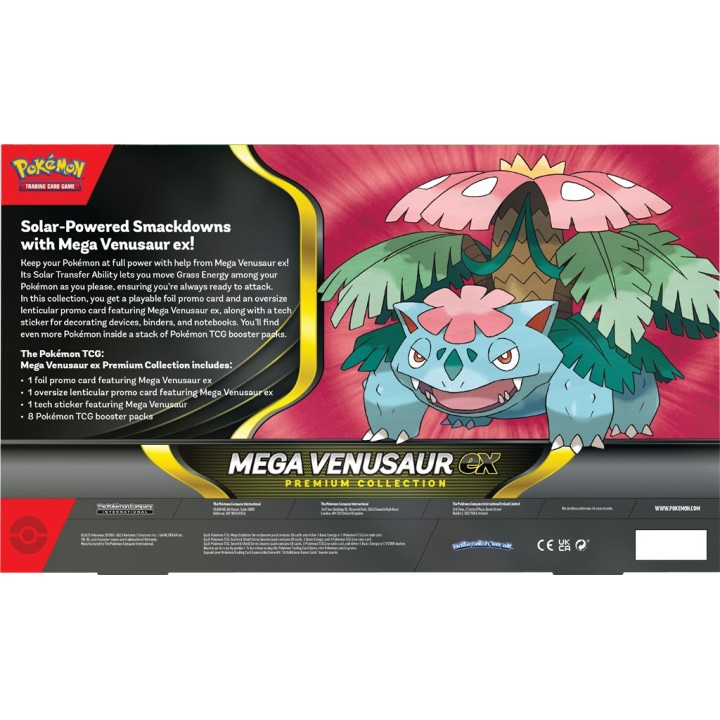 Pokémon TCG: Mega Venusaur ex - Premium Collection