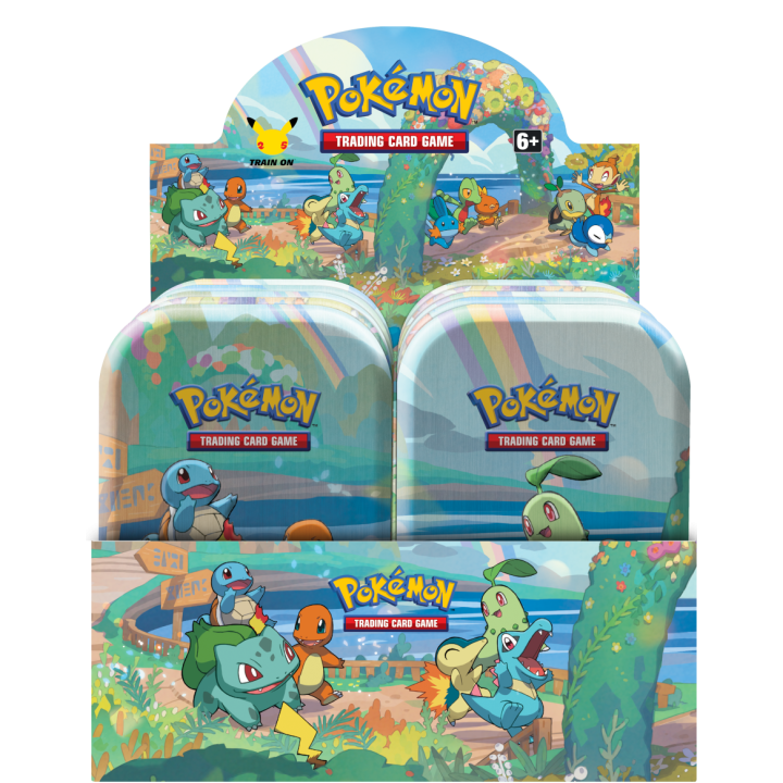 Pokemon TCG: Celebrations Mini Tin Display