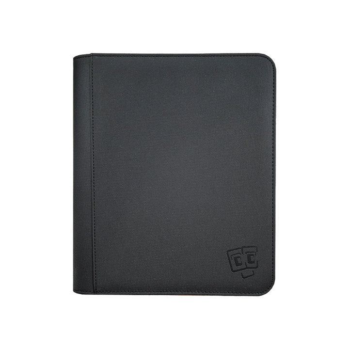 TCG Guru 4 Pocket Toploader Binder Leather – Premium