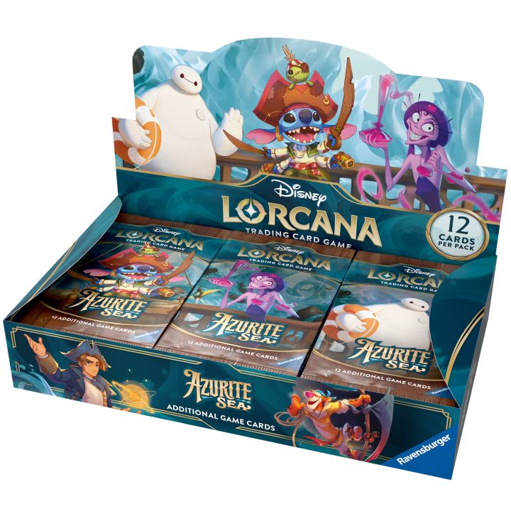 Disney Lorcana TCG: Azurite Sea - S06 - Booster Box