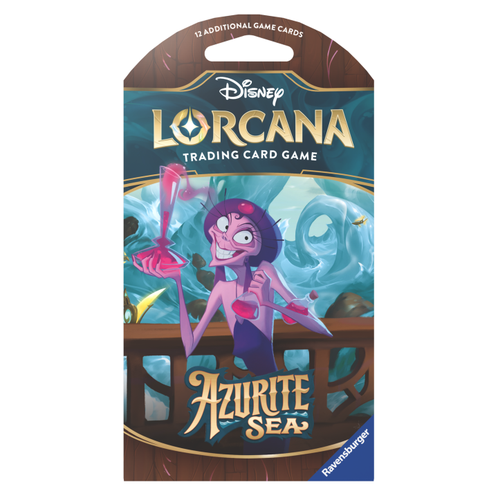 Disney Lorcana TCG: Azurite Sea - S06 - Sleeved Booster