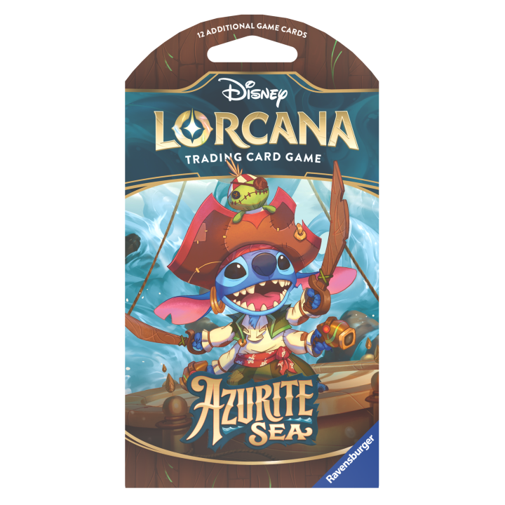Disney Lorcana TCG: Azurite Sea - S06 - Sleeved Booster