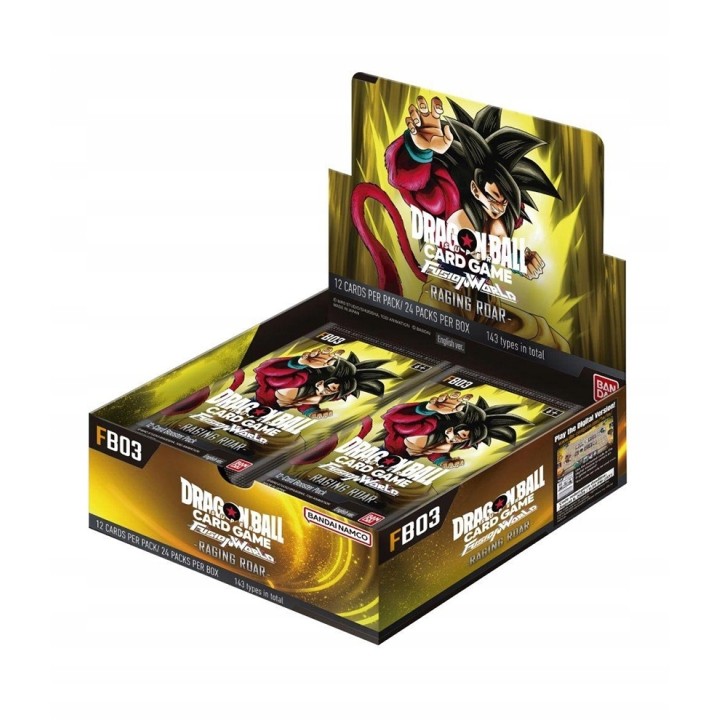 Dragon Ball Super CG: Fusion World - Raging Roar - FB03 - Booster Box