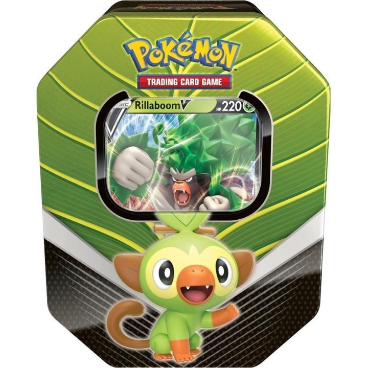 Pokémon TCG: Galar Partners Tin Rillaboom V