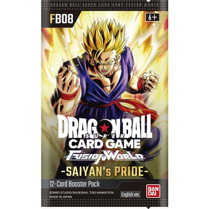 Dragon Ball Super CG: Fusion World - Saiyans Pride - FB08 - Booster Box