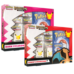 Pokemon TCG: Celebrations Charizard V + Dark Sylveon V  box