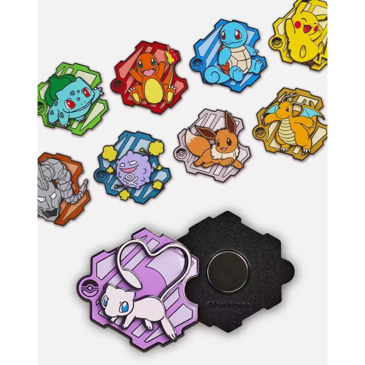 Pokemon TCG: 151 Journey Fridge Magnet Set - CHINA - produkt kolekcjonerski