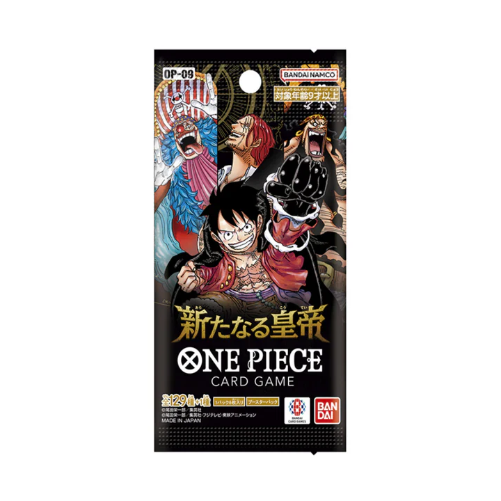 One Piece Card Game: Emperors in the New World [OP-09] - Booster - JAPAN - produkt kolekcjonerski