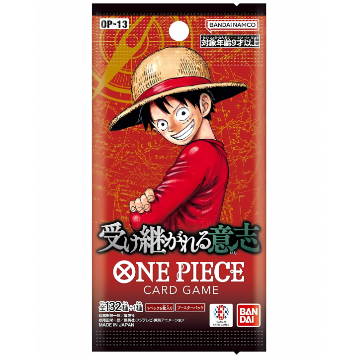 One Piece Card Game: Carrying on his Will [OP-13] - Booster  - JAPAN - produkt kolekcjonerski