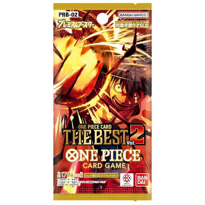 One Piece Card Game: THE BEST VOL.2 [PRB-02] - Booster Box - JAPAN - produkt kolekcjonerski