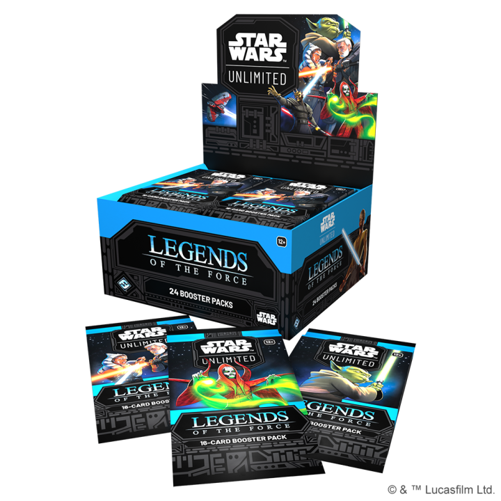 Star Wars: Unlimited - Legends of the Force - SWH05 - Booster Box