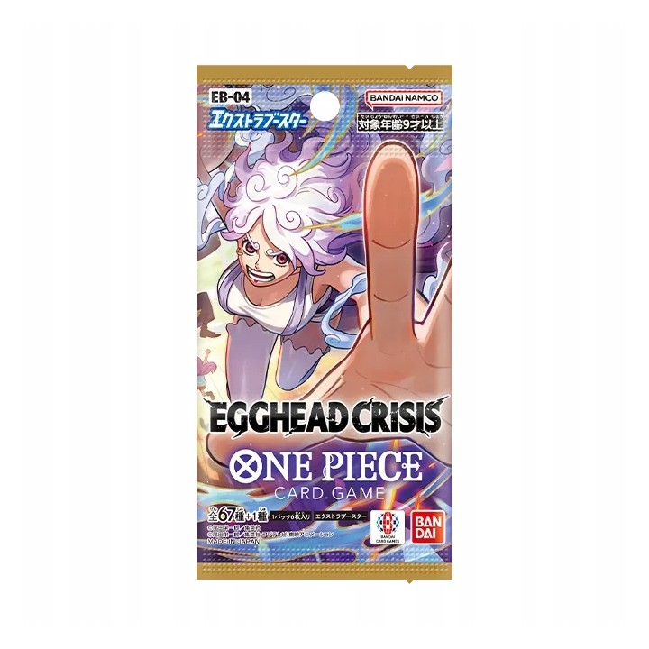 One Piece Card Game: Egghead Crisis [EB-04] - Booster - JAPAN - produkt kolekcjonerski