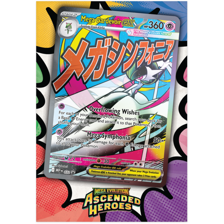 Pokémon TCG: Ascended Heroes - Premium Poster Collection - Mega Gardevoir
