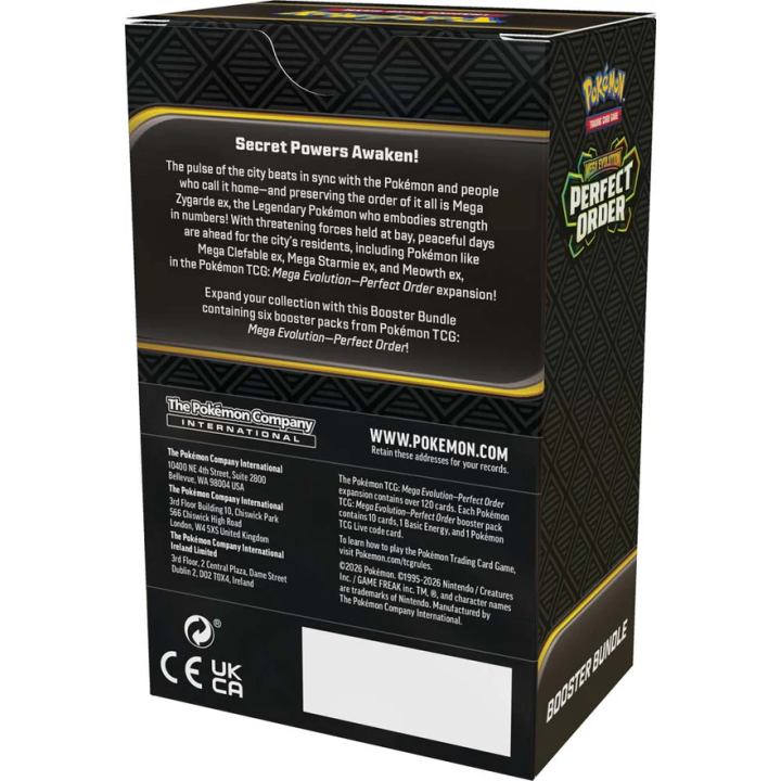 Pokémon TCG: Perfect Order - Booster Bundle