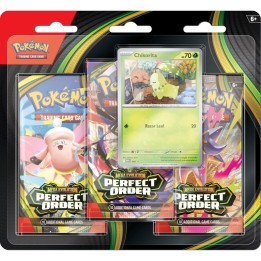 Pokémon TCG: Perfect Order - 3-pack - Chikorita