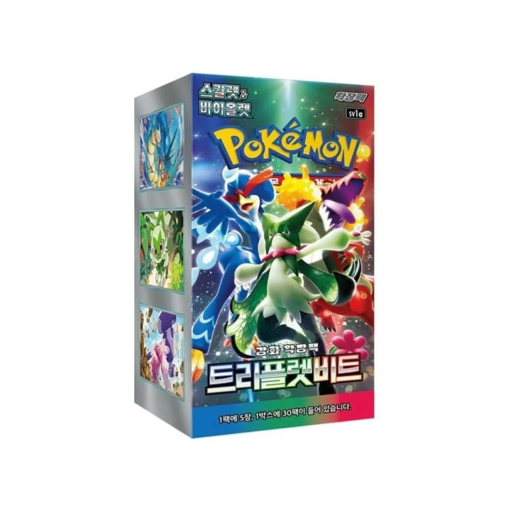 Pokémon Triplet Beat Booster Box - KOREA - produkt kolekcjonerski