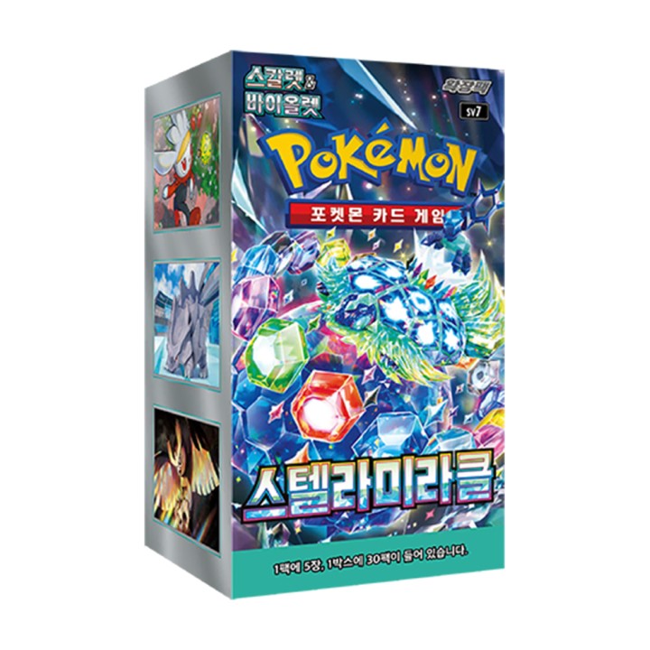 Pokémon Stellar Miracle Booster Box - KOREA - produkt kolekcjonerski