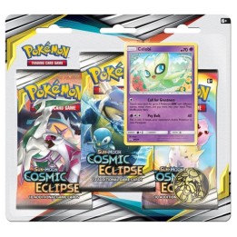 Pokemon TCG: Cosmic Eclipse Celebi 3-pack