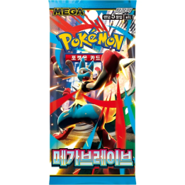 Pokémon Mega Brave Booster - KOREA - produkt kolekcjonerski