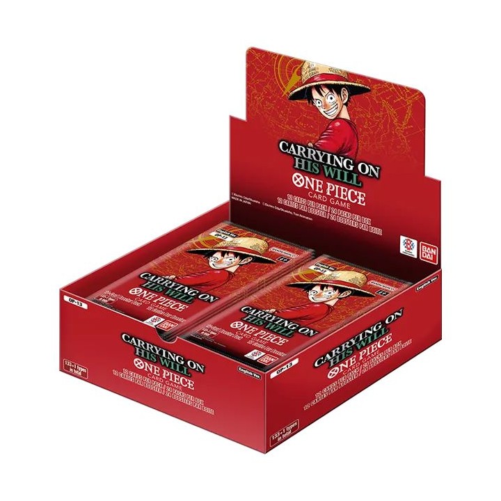 One Piece TCG: Carrying on His Will - OP13 - Booster Box