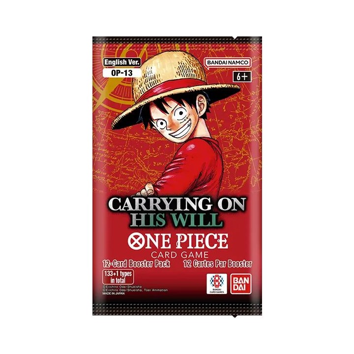 One Piece TCG: Carrying on His Will - OP13 - Booster Box