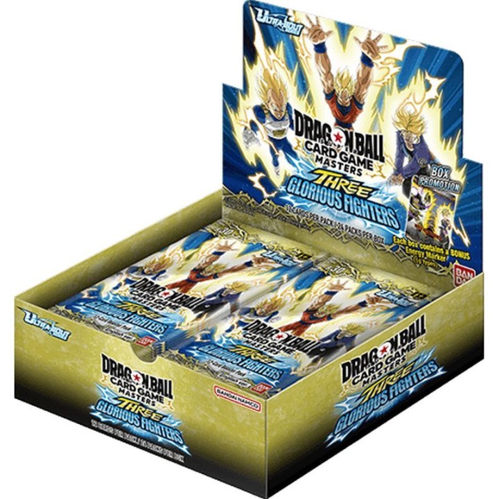 Dragon Ball Super CG Masters: Three Glorious Fighters - B30 - Booster Box