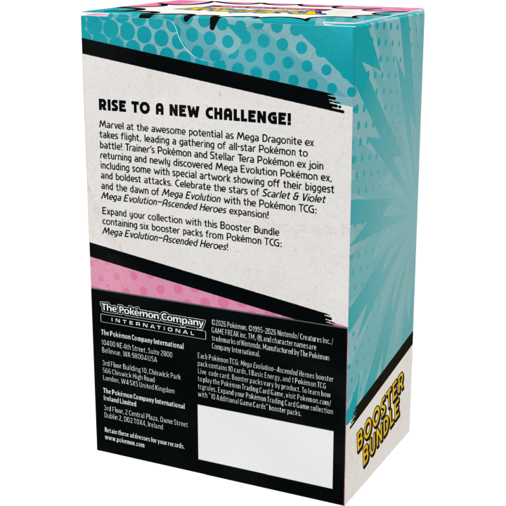 Pokémon TCG: Ascended Heroes - Booster Bundle