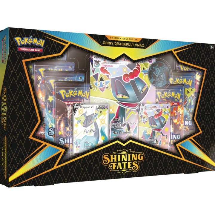 Pokemon TCG: Shining Fates Premium Box  - Shiny Dragapult V