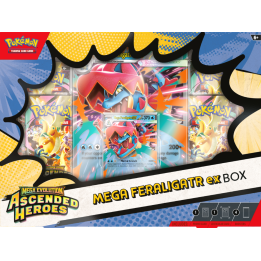 Pokémon TCG: Ascended Heroes - Mega Feraligatr ex Box
