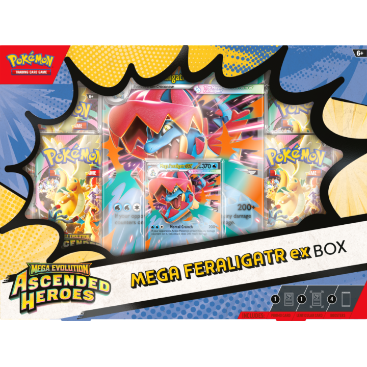 Pokémon TCG: Ascended Heroes - Mega Feraligatr ex Box
