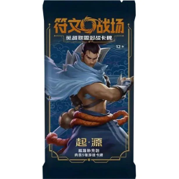 Riftbound: League of Legends TCG - Origins - SET 01 - Slim Booster - CHINA -  produkt kolekcjonerski