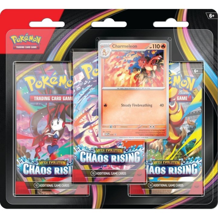 Pokémon TCG: Chaos Rising - 3-pack - Charmander