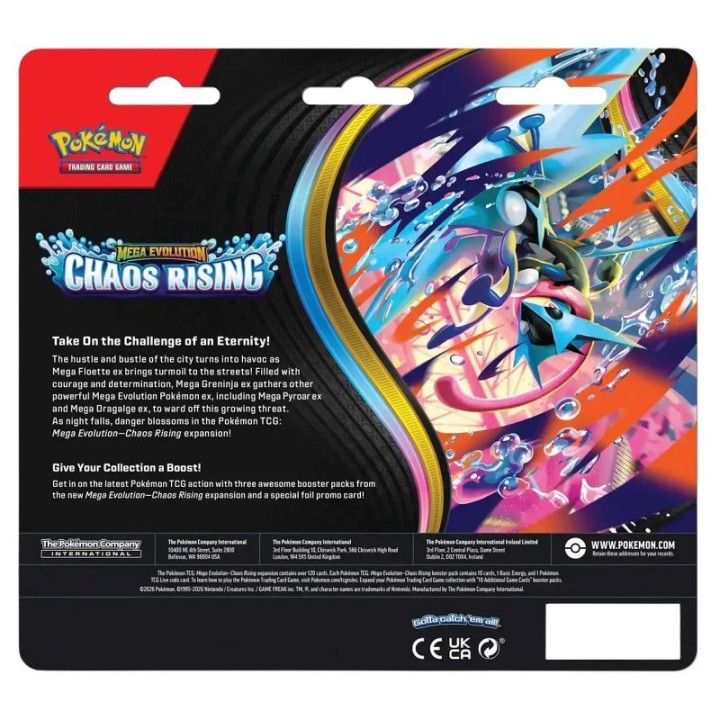 Pokémon TCG: Chaos Rising - 3-pack - Charmander