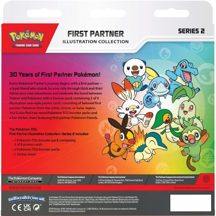 Pokémon TCG: First Partner - Illustration Collection - Series 2