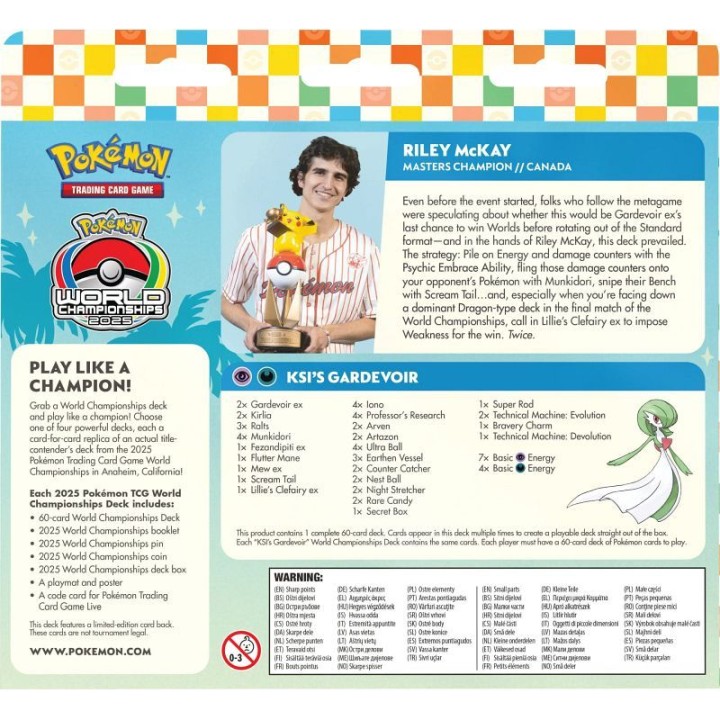 Pokémon TCG: World Championships Deck 2025 - Riley McKay