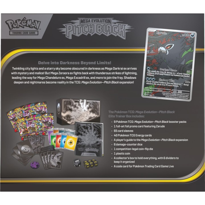 Pokémon TCG: Pitch Black - Elite Trainer Box