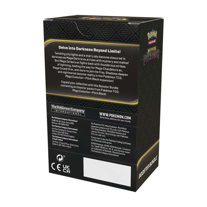 Pokémon TCG: Pitch Black - Booster Bundle
