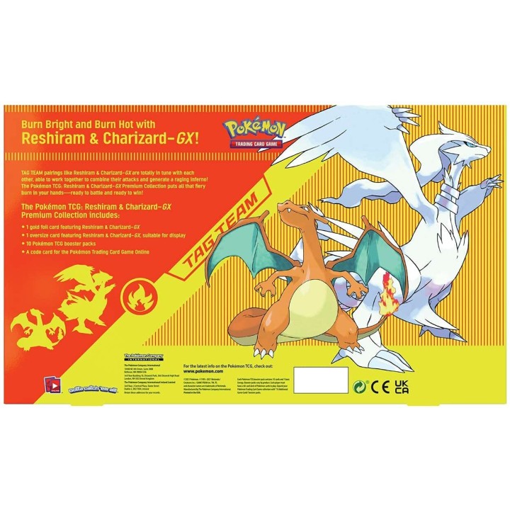 Pokemon TCG: Reshiram & Charizard-GX Premium Collection