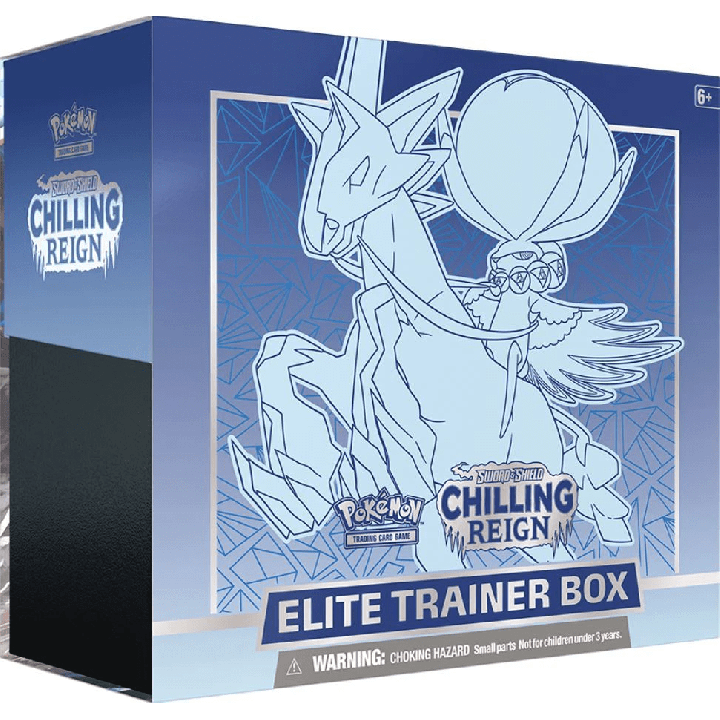 OUTLET Pokemon TCG: Chilling Reign Elite Trainer Box ICE RIDER CALYREX