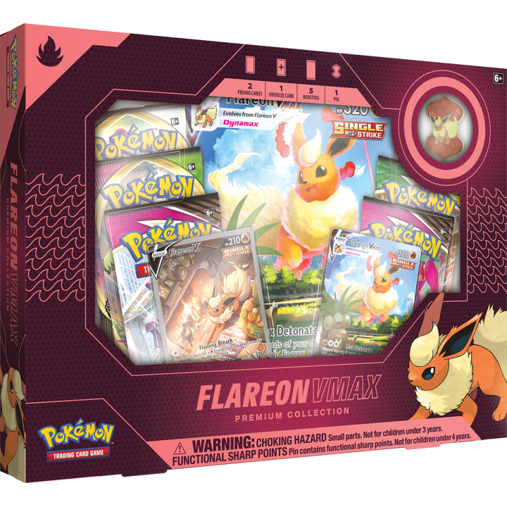 Pokemon TCG: Flareon Vmax Box