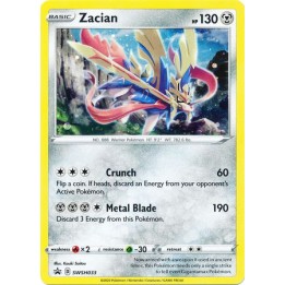 Zacian - SWSH033 - Promo Card Holo