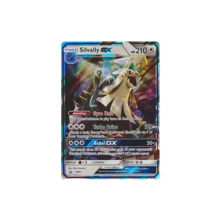 Silvally GX - SM91 - Promo Card