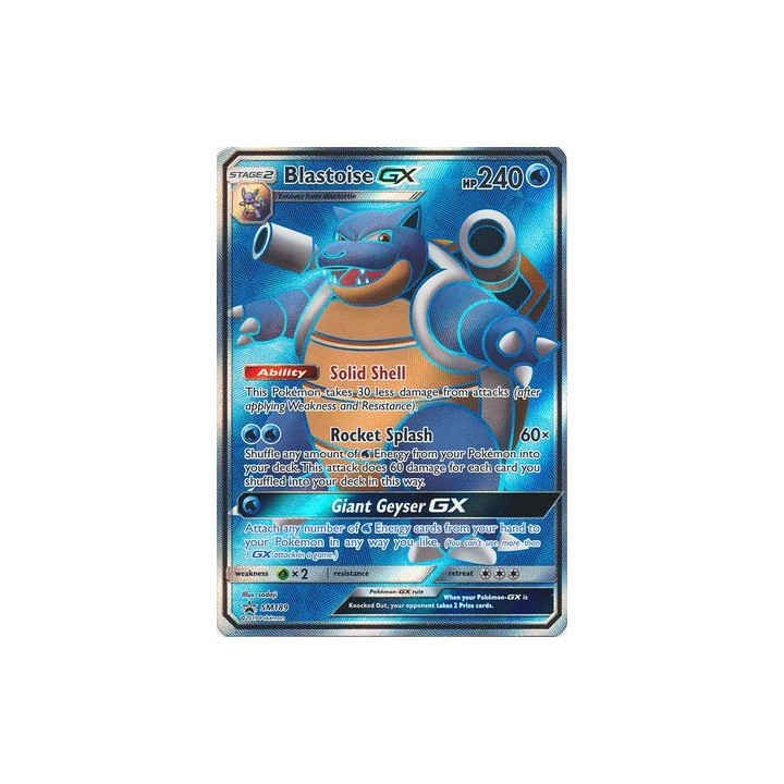 Blastoise GX - SM189 - Promo Card