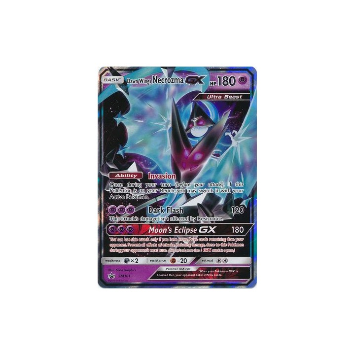 Dawn Wings Necrozma GX - SM101 - Promo Card